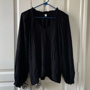 BP Black Long Sleeve Blouse